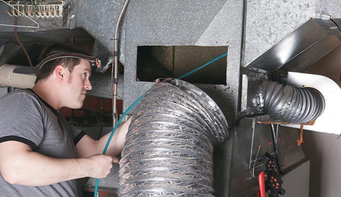 Air duct cleaning