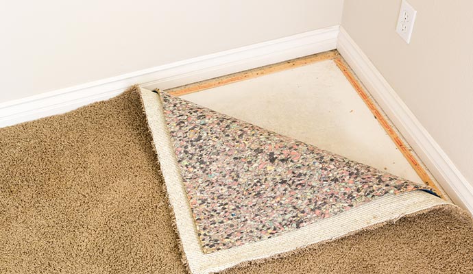 Professional carpet tack strip repair