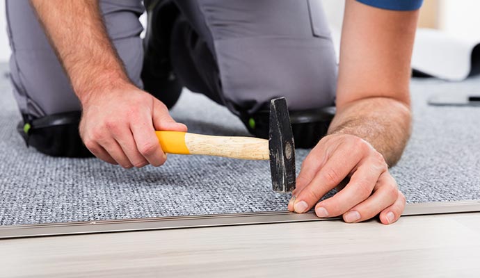 Carpet Transition Strips Repair in Dallas-Fort Worth