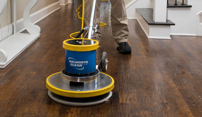 Wood floor cleaning