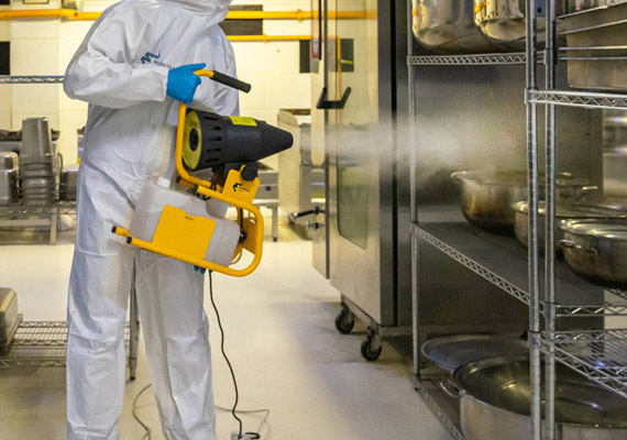 Commercial Disinfectant Treatment