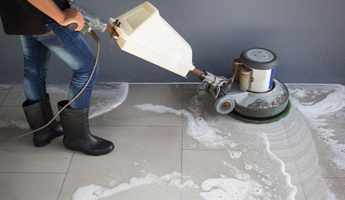 Tile & grout cleaning service